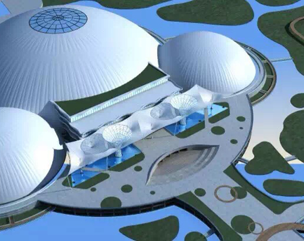 充氣膜體育館應用于大面積敞開式作業(yè)區(qū)有哪些好處？