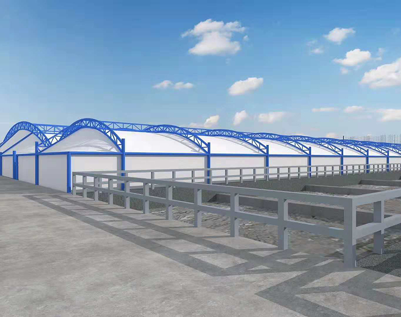 污水池反吊膜加蓋的生產制作流程