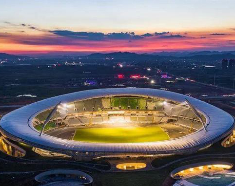 佛蘭空間膜公司分享衢州膜結構體育場誕生記