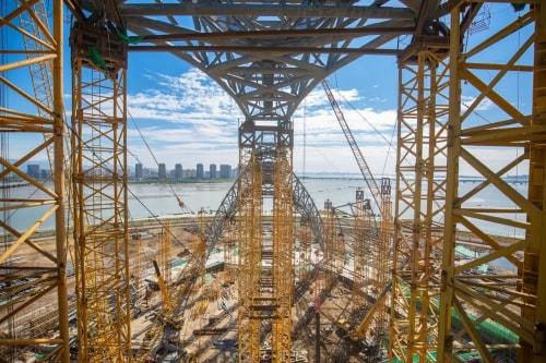 主場(chǎng)館鋼結(jié)構(gòu)