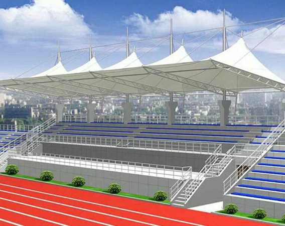 佛蘭空間膜結(jié)構(gòu)公司解讀足球場膜結(jié)構(gòu)看臺(tái)