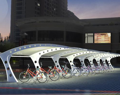 商場應(yīng)當(dāng)如何布置膜結(jié)構(gòu)車棚？