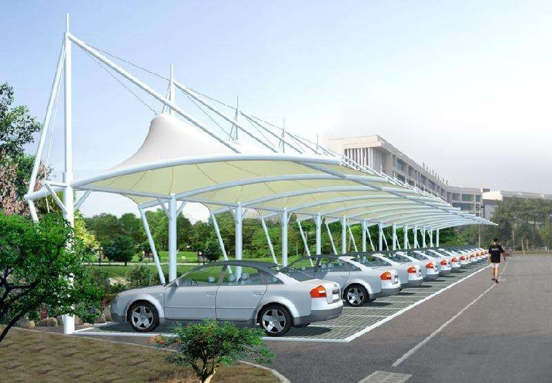 安裝膜結(jié)構(gòu)車(chē)棚