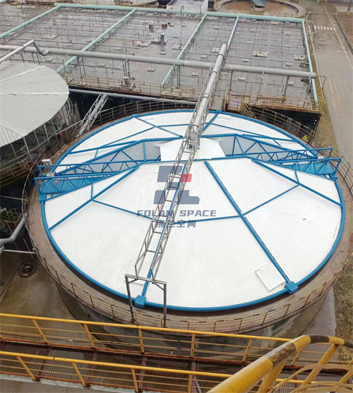 升級(jí)改造，污水池反吊膜加蓋新穎又環(huán)保
