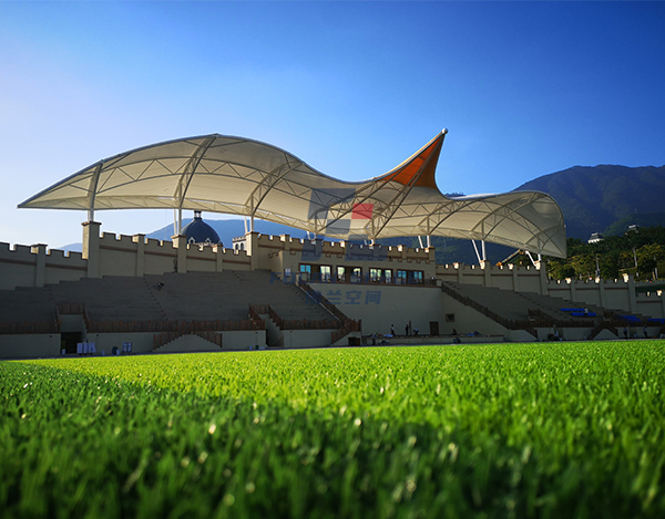 廣東肇慶工商職業(yè)技術大學膜結構體育看臺