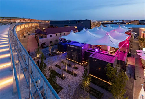 大阪世博會(huì)盧森堡館，膜結(jié)構(gòu)締造感官奇境